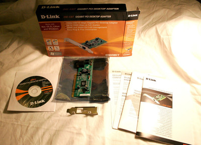 D-Link DGE-530T PCI Netzwerkkarte  LAN Karte - NOS - OVP