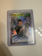 Bubba Chandler 2026 Topps Heritage SSP CHROME Refractor 🔥🔥🔥 on card auto