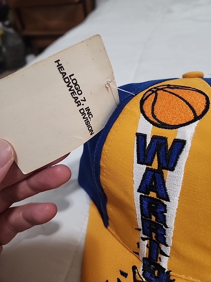 Casquette Vintage STARTER Golden State Warriors - Modèle ShockWave - Taille Réglable (snapback) - Occasion