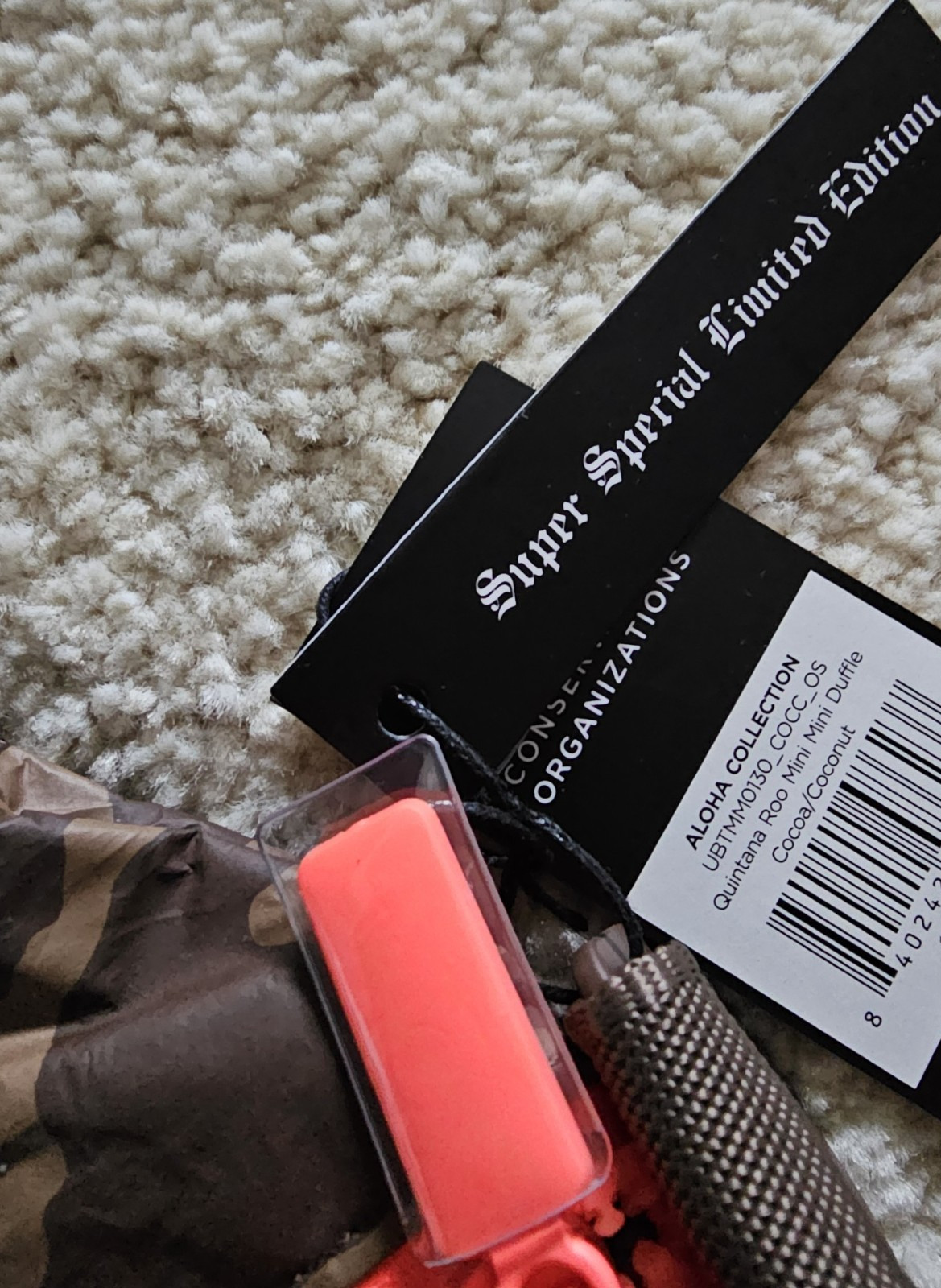 NWT Aloha Collection Super Special Limited Edition Quintana Roo Mini Mini Duffle