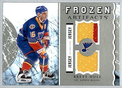 Brett Hull 2012-13 UD Artifacts Frozen Jersey #FA-BH St. Louis Blues