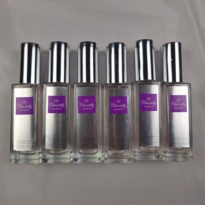 Chantilly Eau De Vie Eau De Toilette Spray Perfume 1 fl oz / 30 ml Lot of 6