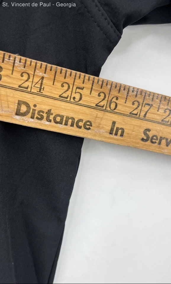 Port Authority Black Fleece Lined Full Zip Toyota Softshell Jacket Mens 2XL Cars - Image 4 of 4