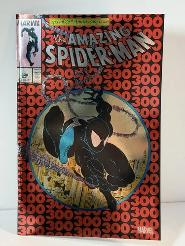 AMAZING SPIDER-MAN #300 FOIL VARIANT TODD MCFARLANE FACSIMILE NEW NM 1st VENOM!
