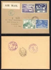 Falkland Is SG168/71 UPU Set on an Airmail First Day Cover