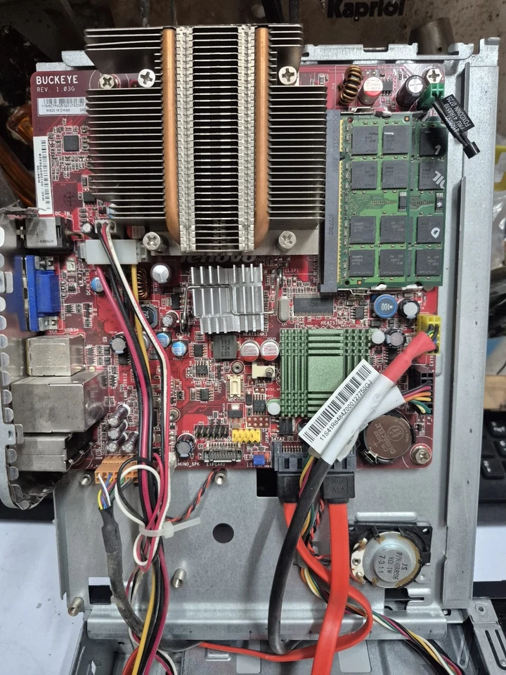 🖥️ DESKTOP LENOVO THINKCENTRE ⚙️ DVD AMD DUAL CORE 2GB DDR2 SENZA ALIMENTATORE - Immagine 4 di 4