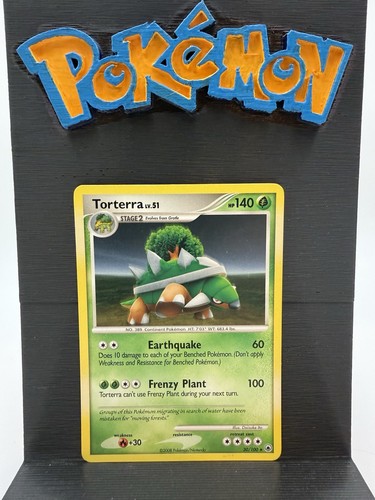 Torterra 30/100 Rare Majestic Dawn Pokemon MP