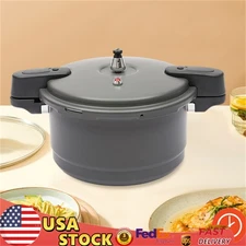 Aluminum Pressure Cooker 9.5-Quart Pressure Canner with Cooking Rack Fast Cooker