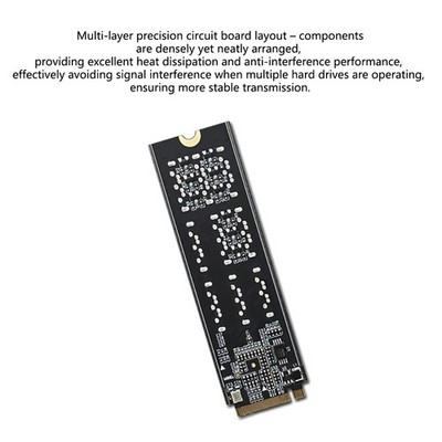 M.2 MKEY PCI-E3.0 to SATA3.0 6Gbps 6/8/9 Ports NAS Expansion Card Adapter Card