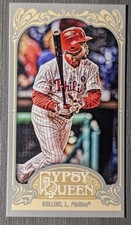 2012 Topps Gypsy Queen - Jimmy Rollins #171 Image Variation SP Phillies Legend