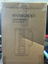 evoloop 8 in 1 Automatic Nut Milk Maker with Travel Electric Kettle (200W-120V)
