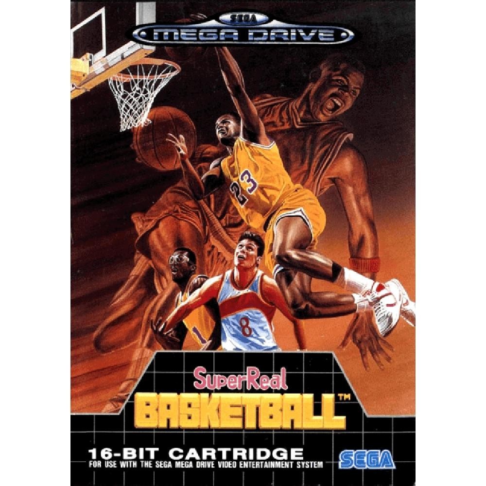 Jeu Sega Megadrive Super Real Basketball 