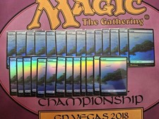 27x  FOIL Island (375) - Double Masters - (NM) 27x LOT  FOIL 
