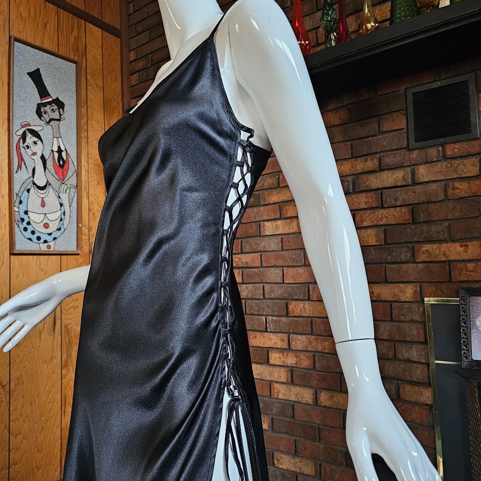 navy blue dress for baby girl Vintage Victoria’s Secret collection update! 💝, These are recent additions  to my slip dress collection from the past 2 months! , I’ve been searching  for the 2004 pink floral halter dress for months main image 0
