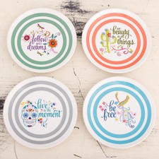 Karma Stephen Joseph E7 Fiesta Bonita Jewelry Ring Trinket Dish Tray 4.8''di