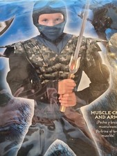 Children's Halloween Costume Night Camo Ninja Size 4-6