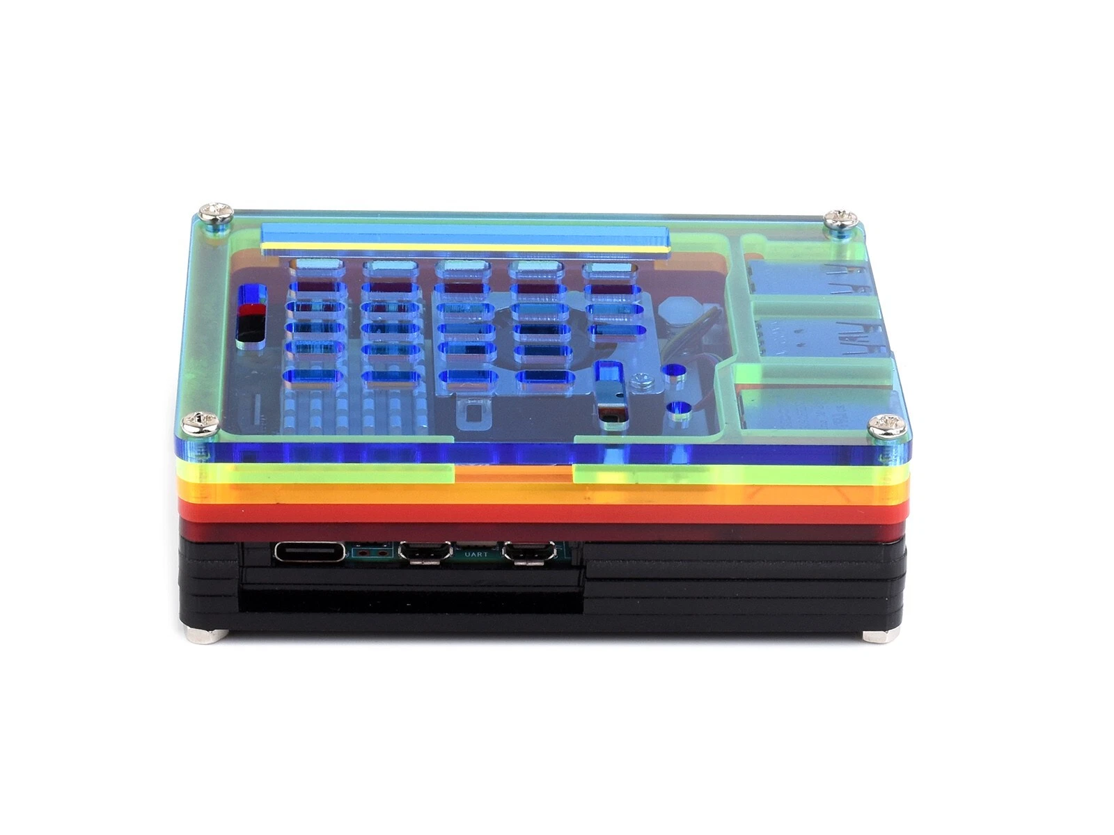 Waveshare Acrylic Case for Raspberry Pi 5 - Thumbnail 5