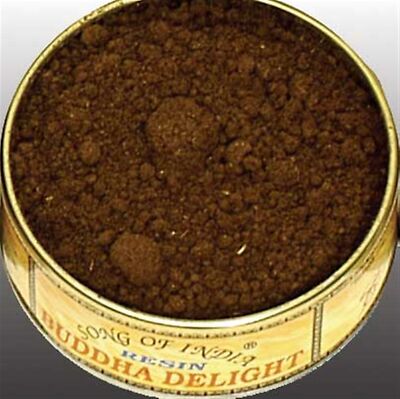 Buddha's Delight, Song of India Resin Tin, 30 Grams (About 1 Ounce)