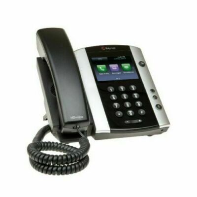 Polycom VVX 500 12-Line Business Media Phone With Hd Voice POWER SUPPLY INCLUDED