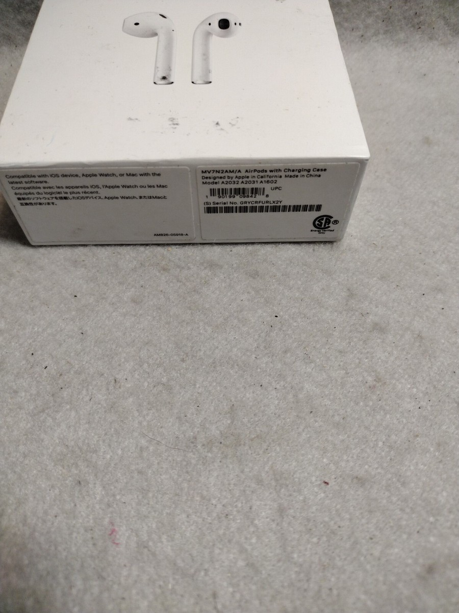 Apple AirPods Box 1ST/2ND Generation EMPTY BOX ONLY with Manuals