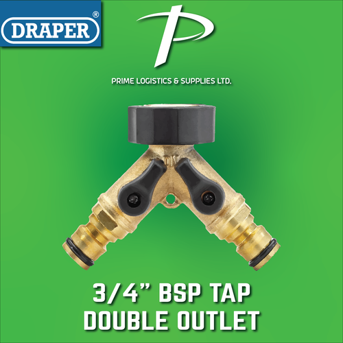 DRAPER TOOLS Brass Hose Pipe Tap Connectors & Fittings Hozelock