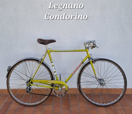 Pédalier Vélo Vintage Legnano – Modèle Campagnolo C-Record, Manivelles 170mm, Made In Italy