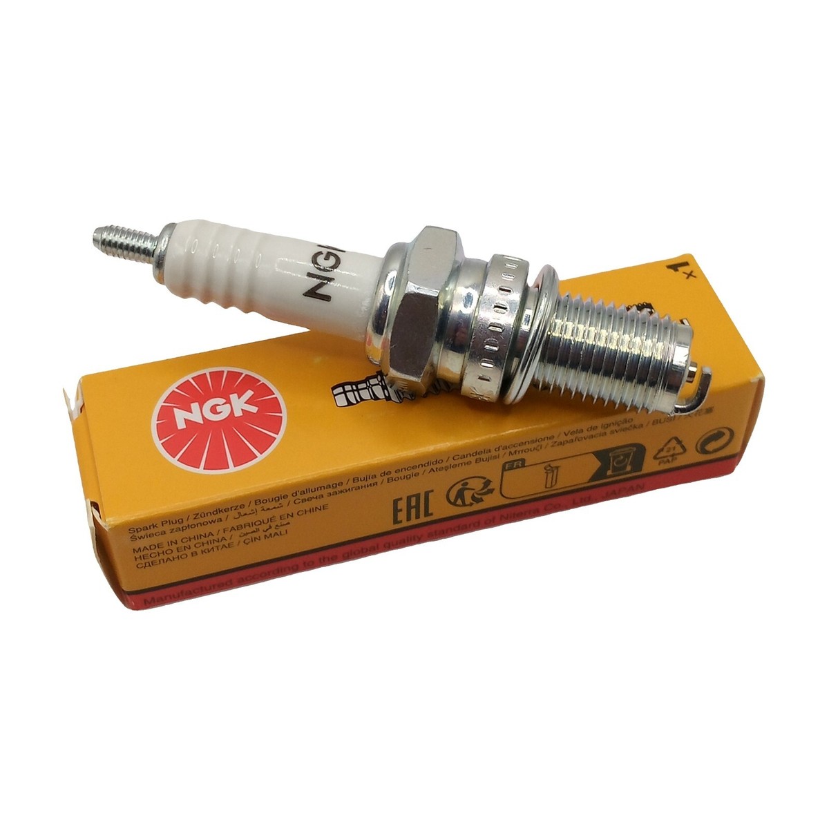 NGK D8TC Spark Plug for 125cc 150cc 200cc 250cc 4-Stroke Engine