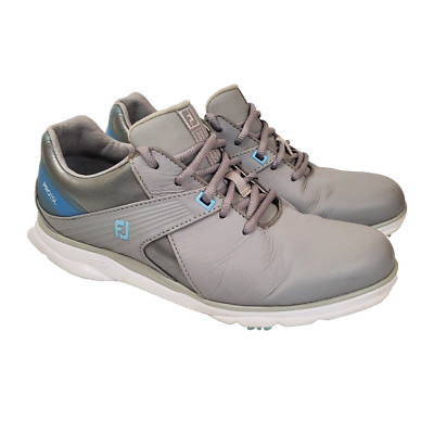 FJ PRO SL GOLF SHOES SIZE 7.5 M 98118 Gray FOOT JOY PRO SL Golf Shoes Women 7.5M Gray Light Blue 98118  main image 4