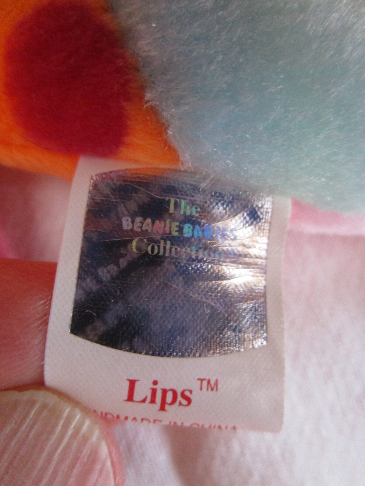 TY Beanie Baby LIPS 1999 the amazing colorful FISH MWMT eBay