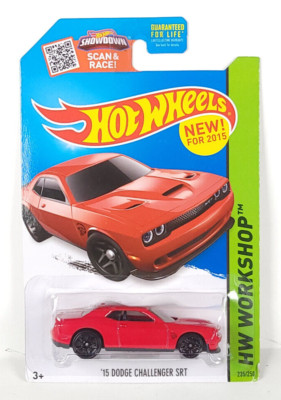 Hot Wheels 2015 '15 Dodge SRT Challenger Hellcat red Workshop