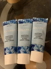 3 Skip the Spa Coconut Soothing Coconut & Shea Hand Cream 1.69 Oz Lot Set