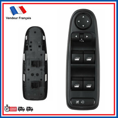 Commande Lève Vitre C4 Picasso Interrupteur Lève-vitre Avant Gauche Pour Citroën C4 Picasso & Grand C4 Picasso (2006-2013) - Référence 6554YH - Neuf Réparation Auto Citroën 6554YH