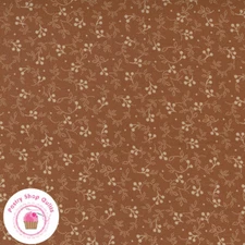 Moda ADAMSTOWN Berries 38132 24 Rust Brown JO MORTON Quilt Fabric