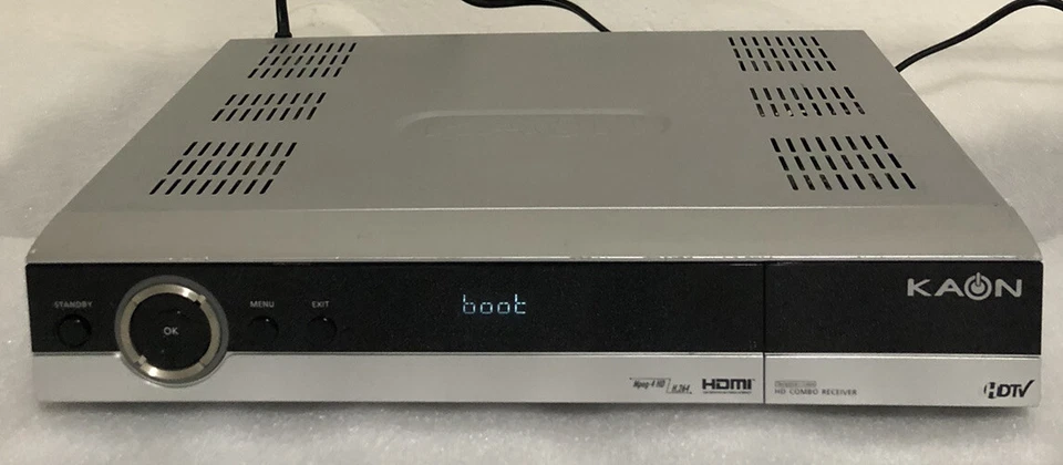 KAON KACF-S660HD MPEG4HD/H.264 Wireless SD/HD-TV Digital Receiver Used Condition - Image 2 of 4