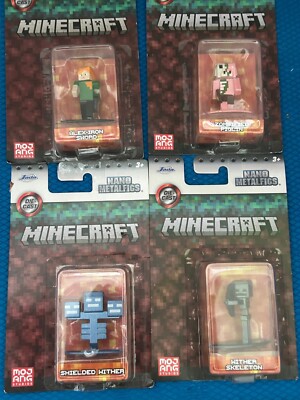 Minecraft: 4 Sammelfiguren OVP