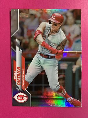   2020 Topps 209 Derek Dietrich Foil Cincinnati Reds  
