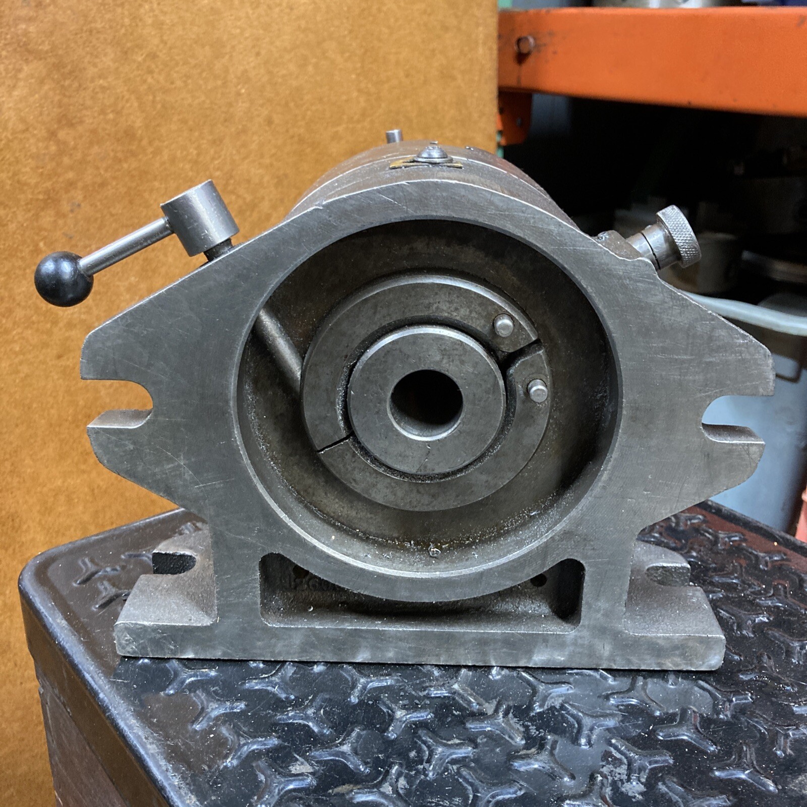 6” Buck 3 Jaw Adjust Tru Lathe Chuck On Horizontal / Vertical Super ...