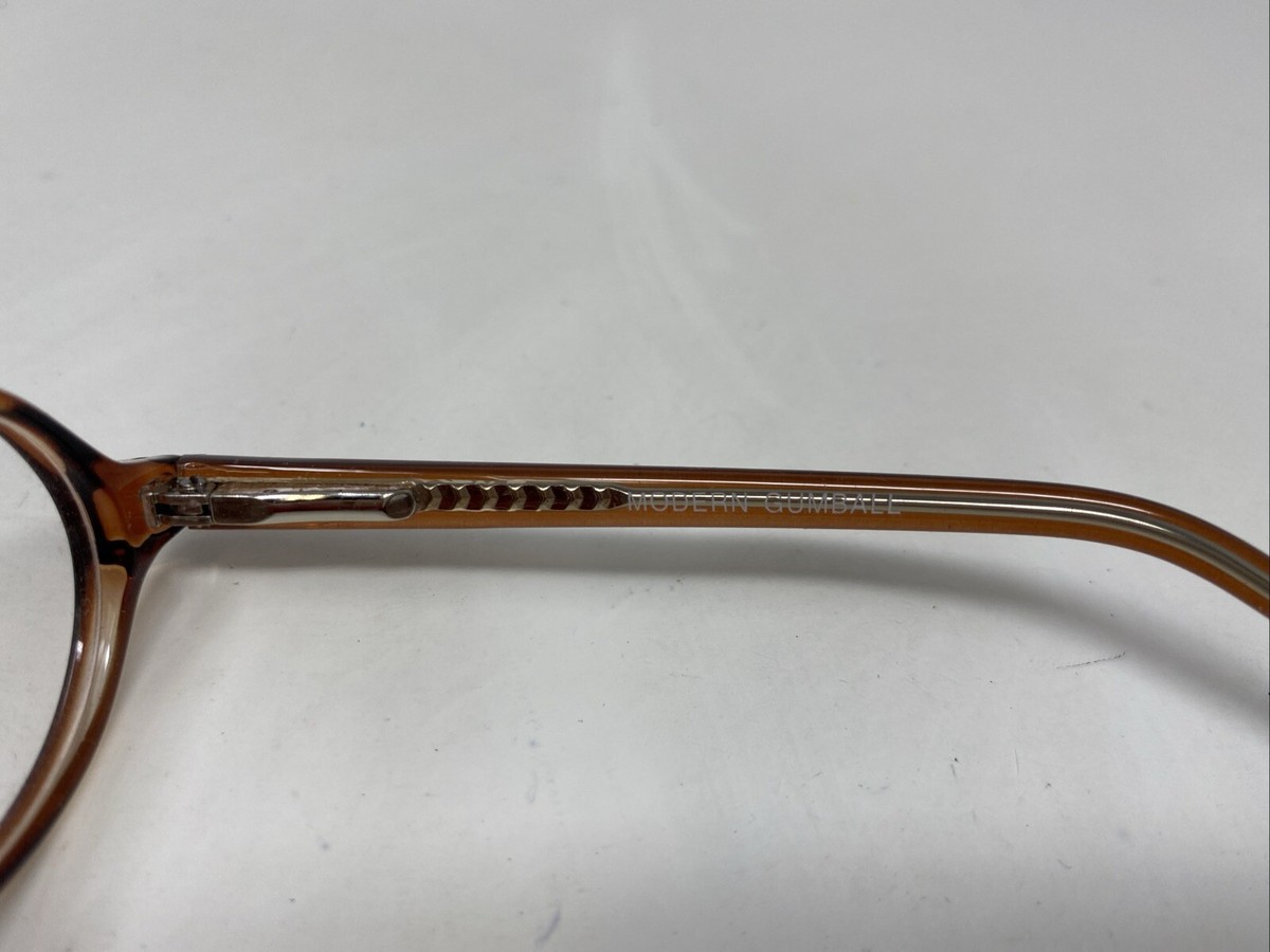Modern GUMBALL BROWN 40-18-120 Plastic Full Rim Eyeglasses Frames ONLY MODERN Eyeglasses Frames GUMBALL 40-18-120 Pink Full Rim  main image 3