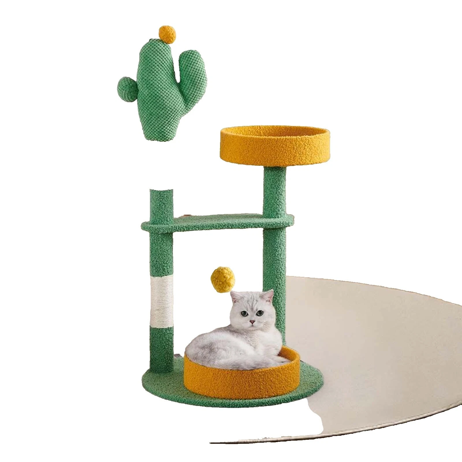 Wooden Cat Scratching Trees