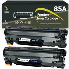 2 TONER CARTRIDGE CF283A 83A Compatible With HP LaserJet Pro M201dw M201n