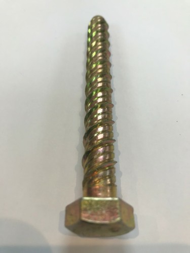 Thunderbolt Hex Head Steel Self Tapping Multi Fix Concrete Anchor Screw M10 - Picture 3 of 8