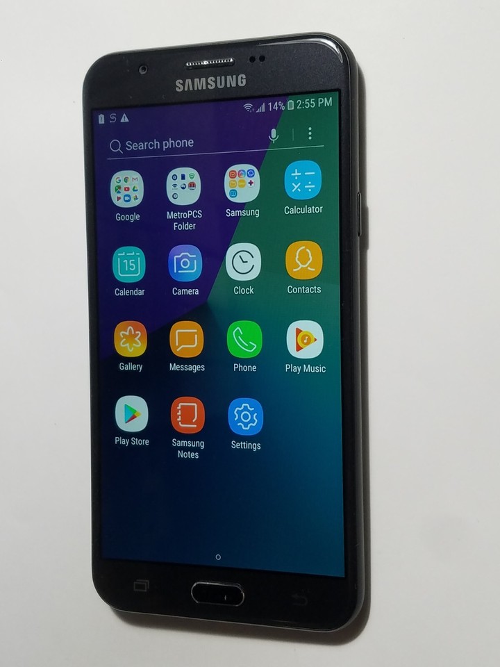 Android J27 Phone MetroPCS Samsung Galaxy J7 Prime SM-J727T1 Android Smartphone Cell ...