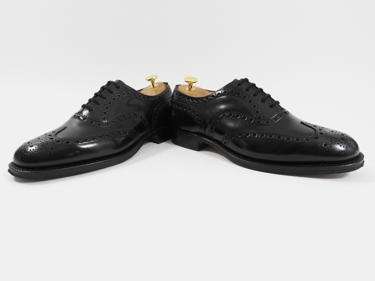 Church's Shoes Black Brogues Burwood UK 7 US 8 EU 41 G Boxed