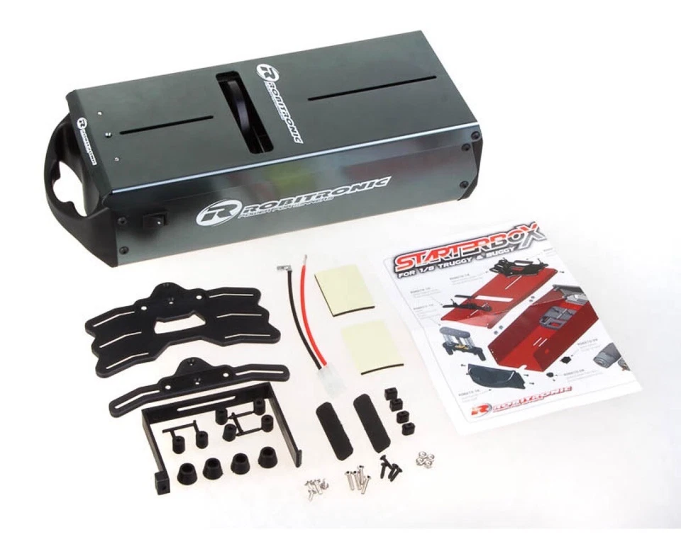 Robitronic Starterbox für Buggy und Truggy 1/8 grau R06010G  - Bild 2 von 4