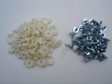 Vw Type 2 Bus 1968-1979 Baywindow Body Molding Clips Screws Microbus Deluxe
