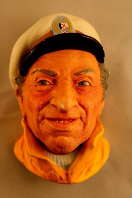 SKIPPER LEGENDS CHALWARE BRITISH UK HANGING MASK ANGLOPHILE ENGLAND F WRIGHT