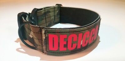 tactical dog collar patches