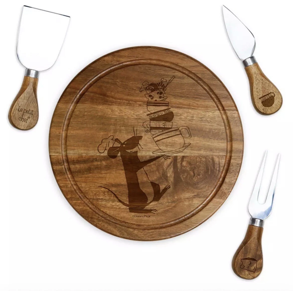 Disney Ratatouille Cheese Board and Tools - Thumbnail 3
