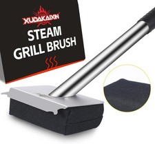 Steam Grill Brush Bristle Free, Ultra Safe  Efficient Grill Cleaner for Outdoo
