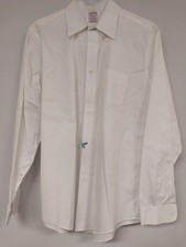 Brooks Brothers 16-36 White Dress Shirt Traditional Fit